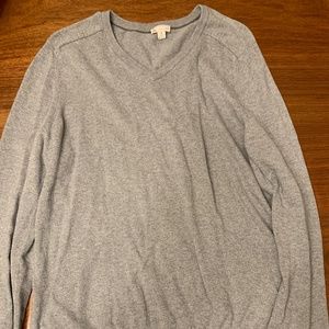 Gap Cotton Cashmere V-Neck Sweater